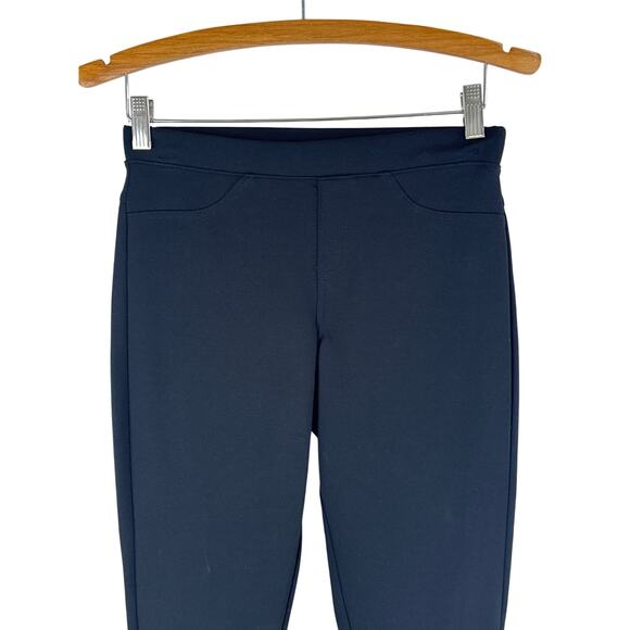 HUE JEAN-LIKE SHAPING PULL ON LEGGINGS IN BLACK‎ NWOT WOMEN'S SIZE SMALL - Picture 3 of 8